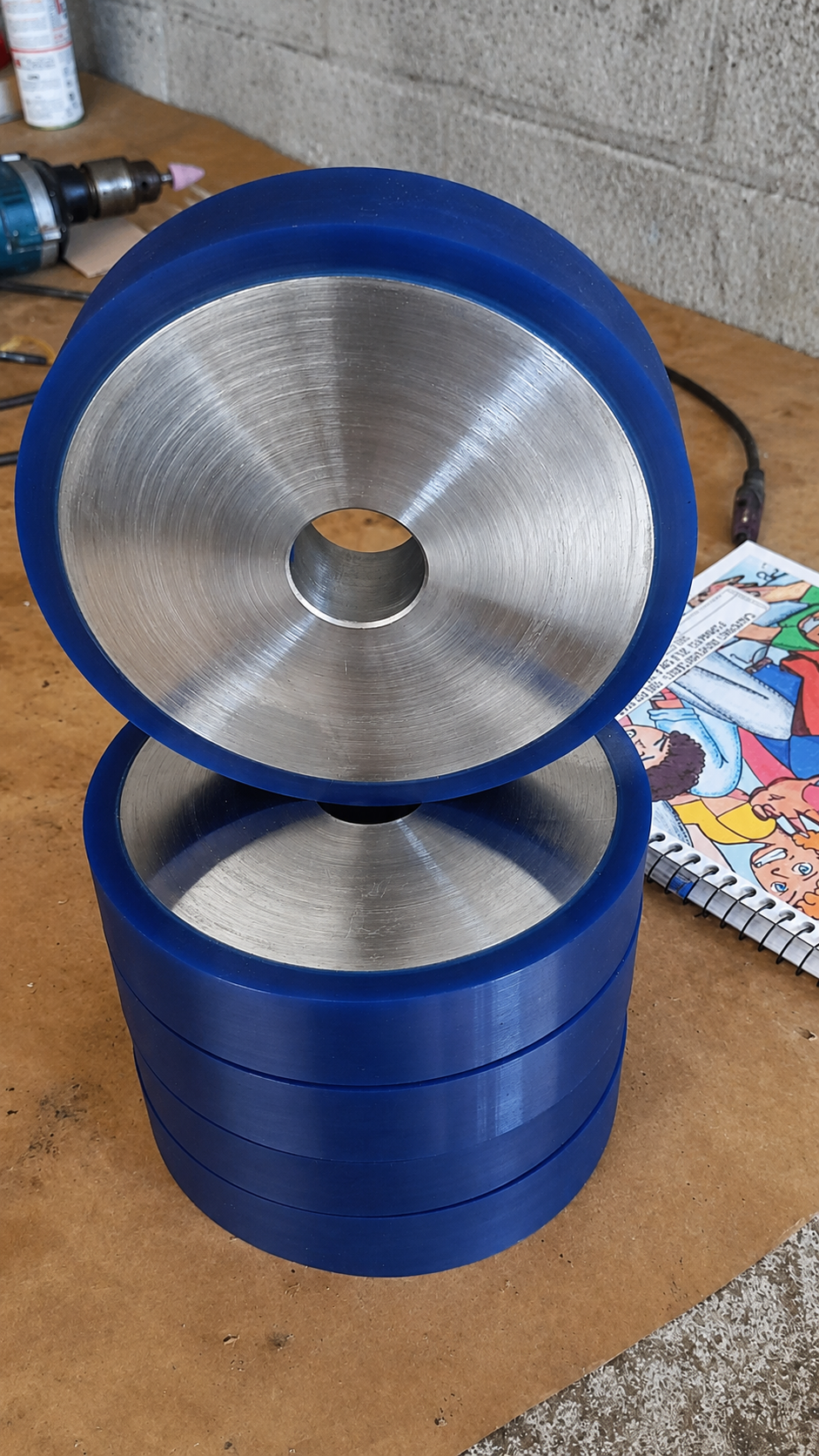 Rodas para Empilhadeiras Elétricas